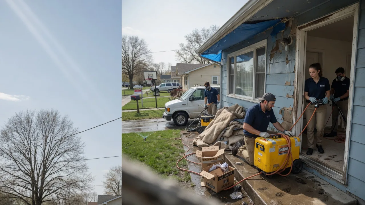 Basement Flood Cleanup in Madrid, IA near me